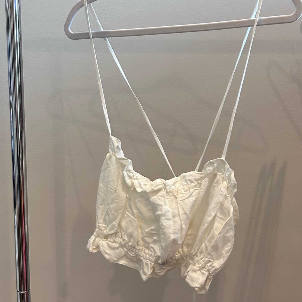 NWT H & M linen top